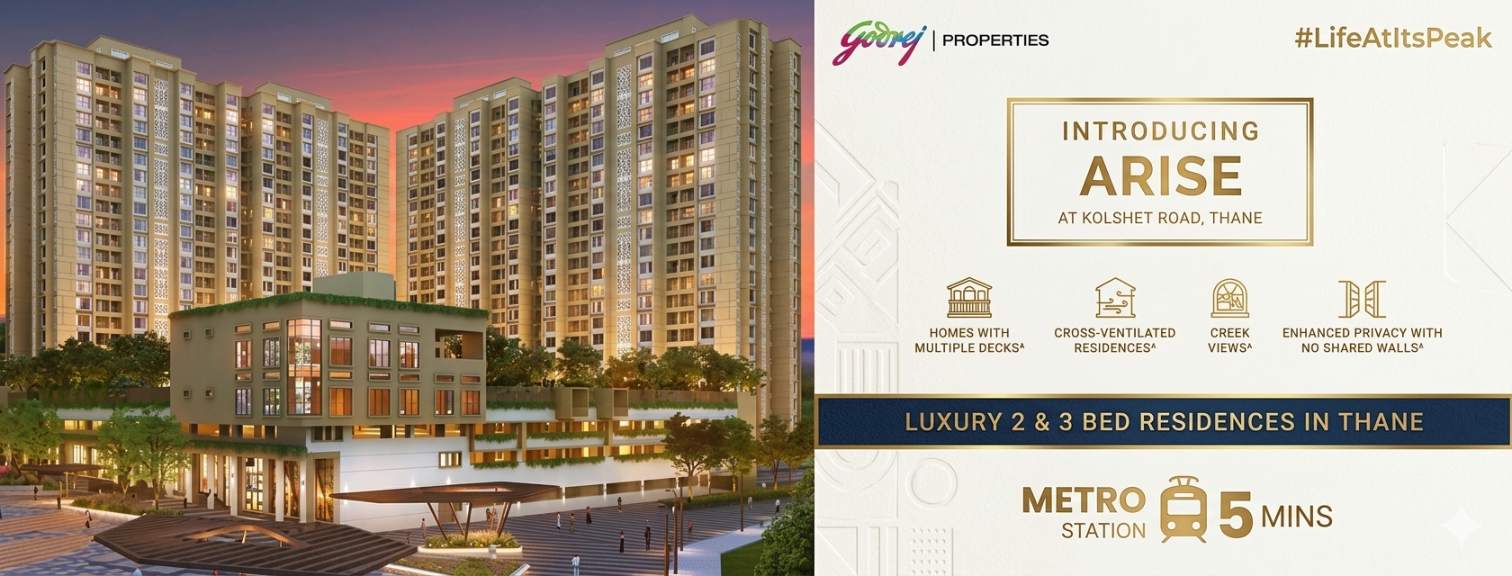 Godrej Ascend ARISE – Premium Fllats In Thane